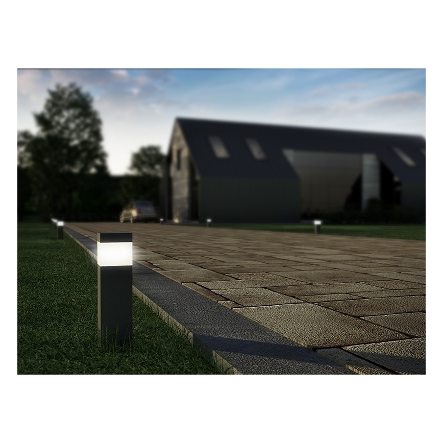 Candeeiro exterior com sensor GARD 1xE14/60W/230V IP44
