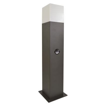 Candeeiro exterior com sensor NEW YORK 1xE27/12W/230V IP44 44 cm antracite
