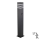 Candeeiro exterior com sensor TEKSAS 1xE27/12W/230V IP44 74 cm grafite