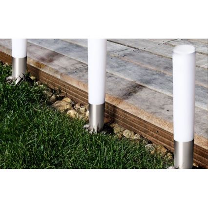 Candeeiro exterior EASY CONNECT 1xE27/20W/230V IP44 aço inoxidável