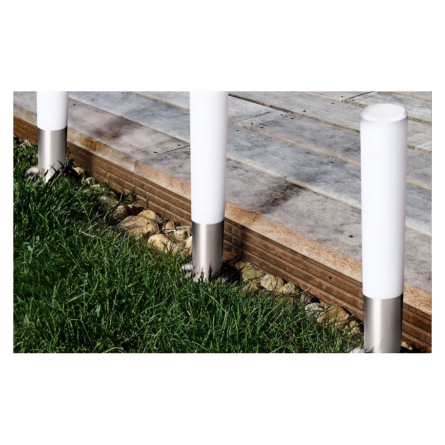 Candeeiro exterior EASY CONNECT 1xE27/20W/230V IP44 aço inoxidável