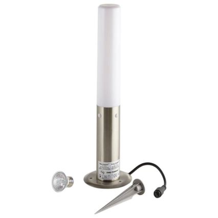 Candeeiro exterior EASY CONNECT 1xE27/20W/230V IP44 aço inoxidável