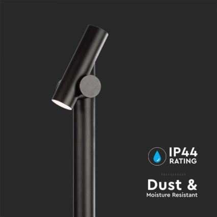 Candeeiro exterior flexível LED LED/4W/230V 3000K IP44 100 cm preto