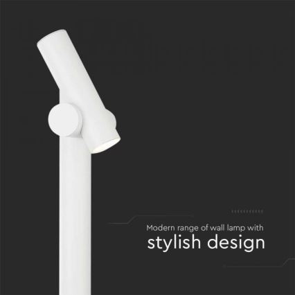 Candeeiro exterior flexível LED LED/4W/230V 4000K IP44 100 cm branco
