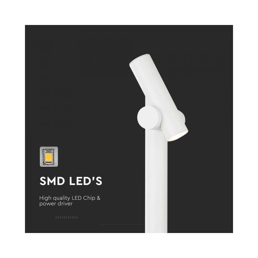 Candeeiro exterior flexível LED LED/4W/230V 4000K IP44 100 cm branco
