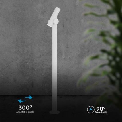 Candeeiro exterior flexível LED LED/4W/230V 4000K IP44 100 cm branco