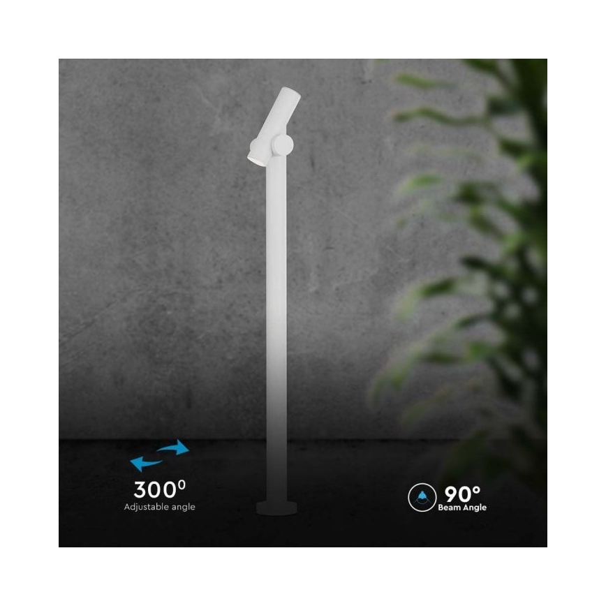 Candeeiro exterior flexível LED LED/4W/230V 4000K IP44 100 cm branco