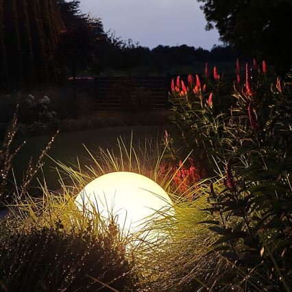 Candeeiro exterior GLOBO 1xE27/60W/230V diâmetro 40 cm IP44