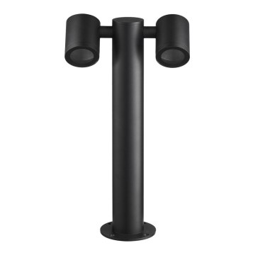 Candeeiro exterior KETTO 2xGU10/60W/230V IP44 preto