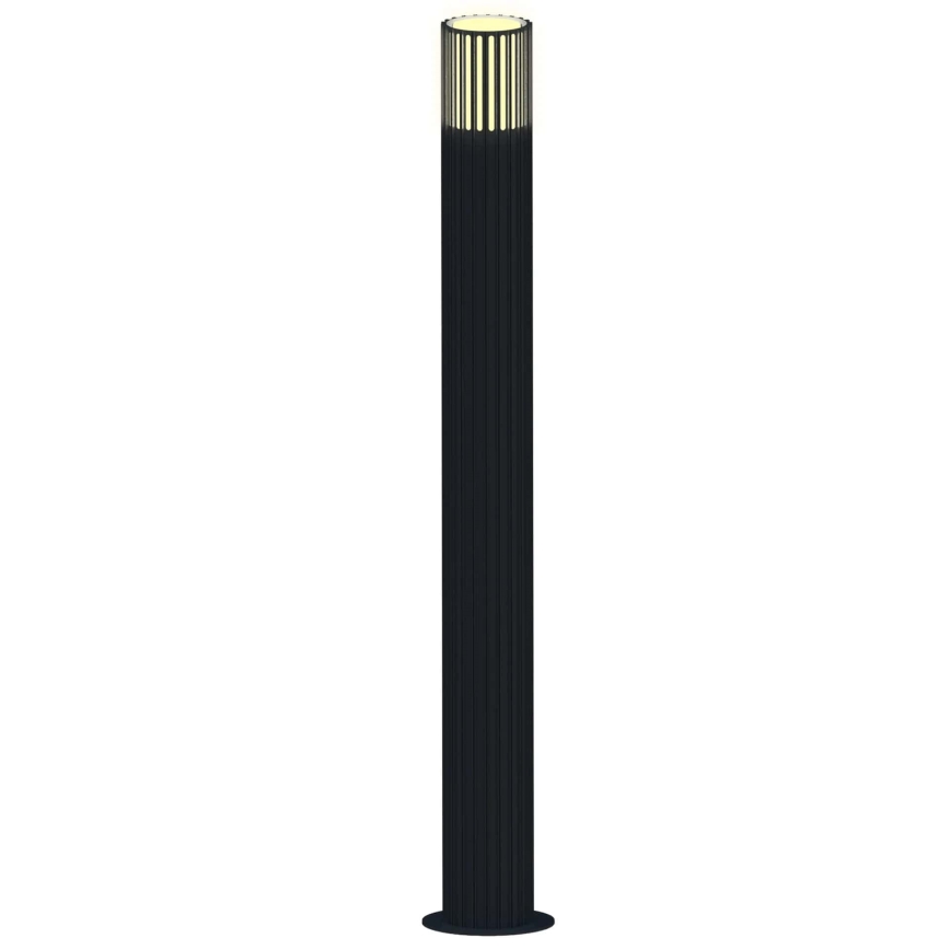 Candeeiro exterior KUUSAMO 1xE27/20W/230V 74 cm IP54 grafite