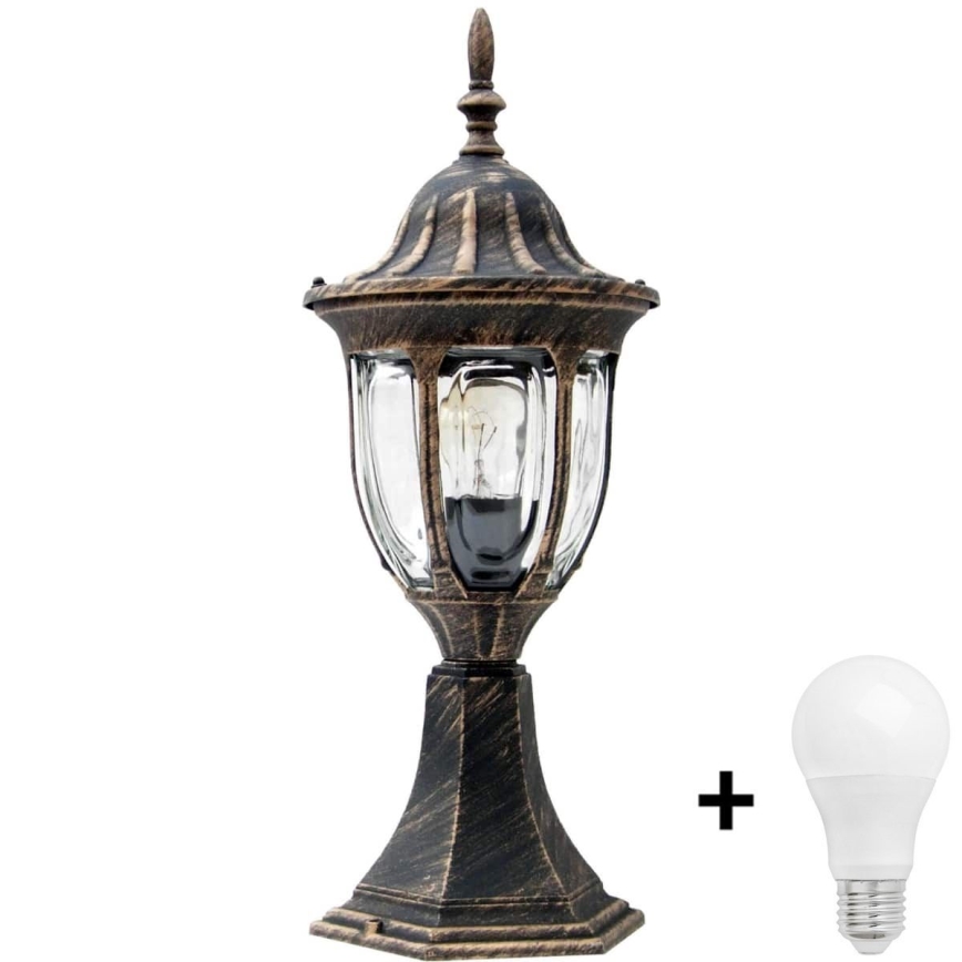 Candeeiro exterior LED FLORENCJA 1xE27/10W/230V IP43