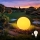 Candeeiro exterior LED GLOBO 1xE27/11W/230V diâmetro 60 cm IP44
