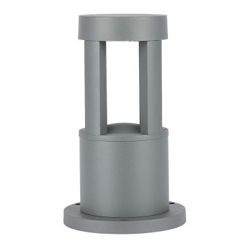 Candeeiro exterior LED LED/10W/230V 25cm 3000K IP65 cinzento