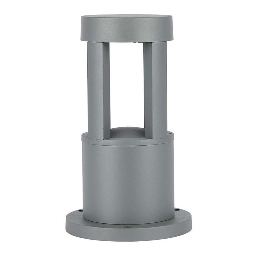 Candeeiro exterior LED LED/10W/230V 25cm 3000K IP65 cinzento