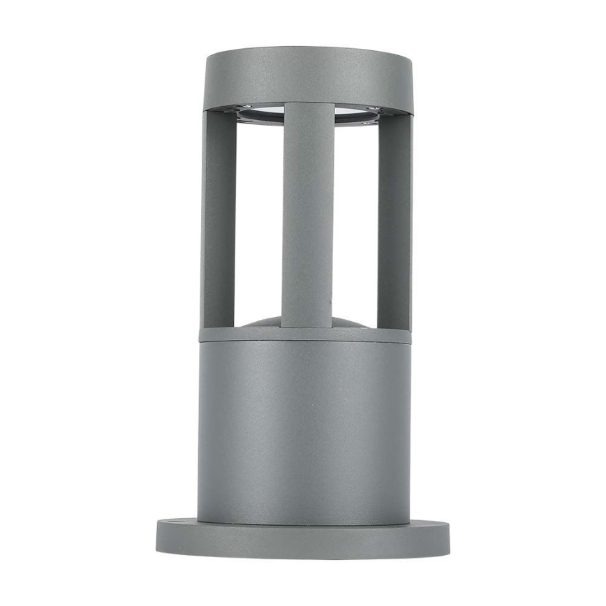Candeeiro exterior LED LED/10W/230V 25cm 3000K IP65 cinzento