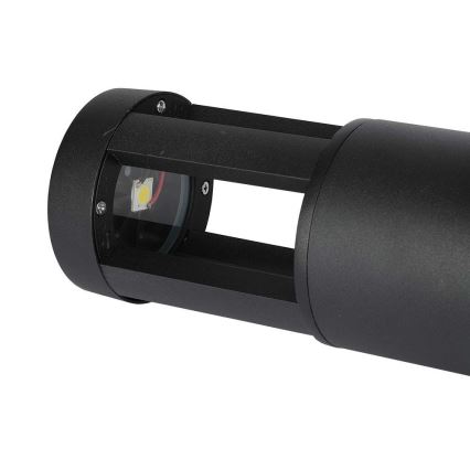 Candeeiro exterior LED LED/10W/230V 25cm 3000K IP65 preto