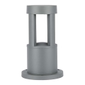 Candeeiro exterior LED LED/10W/230V 25cm 4000K IP65 cinzento