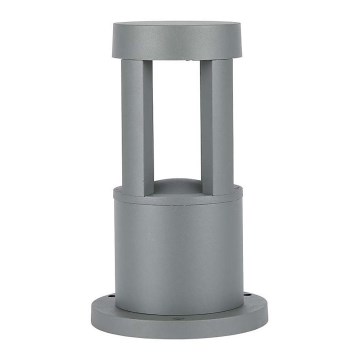 Candeeiro exterior LED LED/10W/230V 25cm 4000K IP65 cinzento