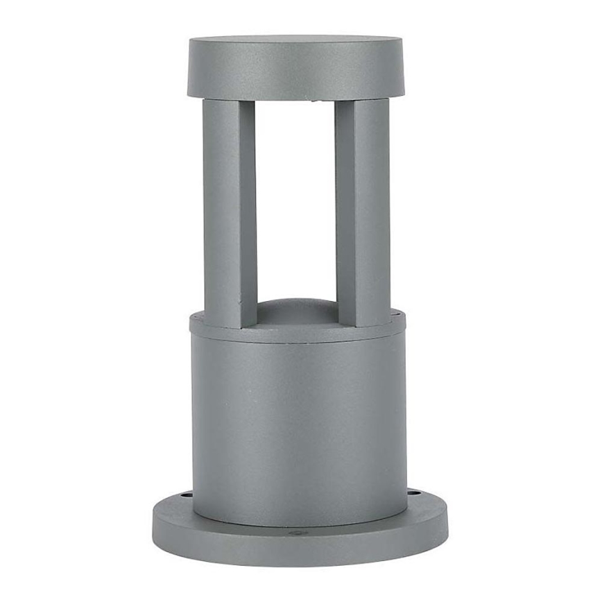 Candeeiro exterior LED LED/10W/230V 25cm 4000K IP65 cinzento