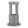 Candeeiro exterior LED LED/10W/230V 25cm 4000K IP65 cinzento