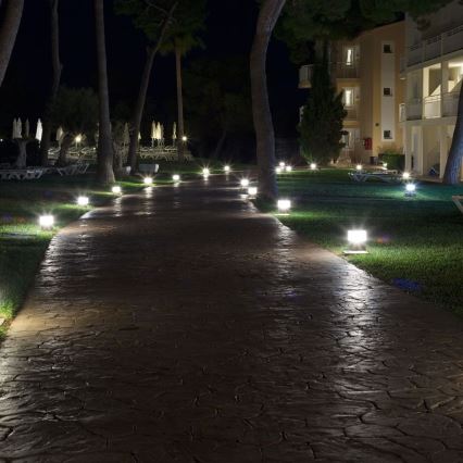 Candeeiro exterior LED LED/10W/230V 25cm 6400K IP65 branco