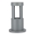 Candeeiro exterior LED LED/10W/230V 25cm 6400K IP65 cinzento