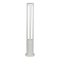 Candeeiro exterior LED LED/10W/230V 80cm 3000K IP65 branco