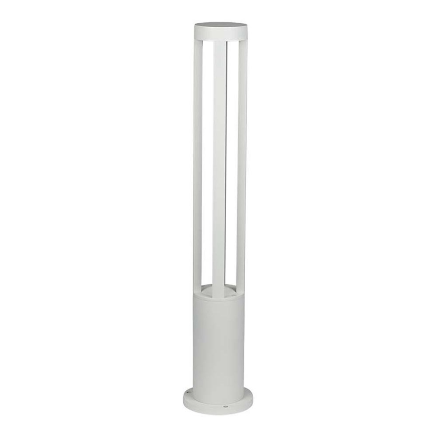 Candeeiro exterior LED LED/10W/230V 80cm 3000K IP65 branco
