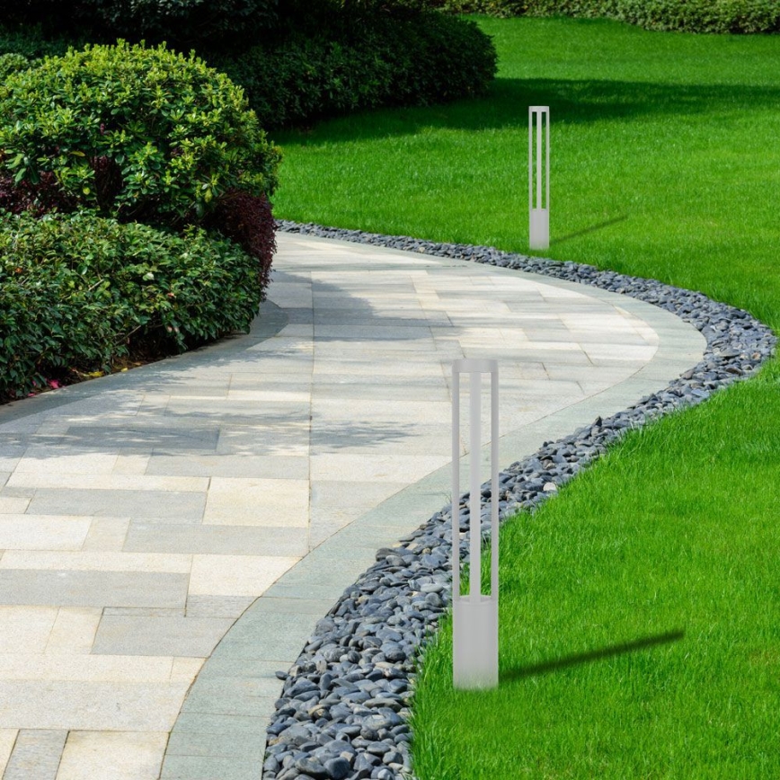 Candeeiro exterior LED LED/10W/230V 80cm 3000K IP65 branco