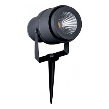 Candeeiro exterior LED LED/12W/100-240V IP65 3000K cinzento
