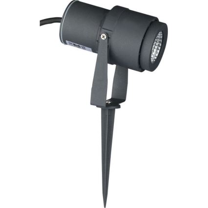 Candeeiro exterior LED LED/12W/100-240V IP65 3000K cinzento