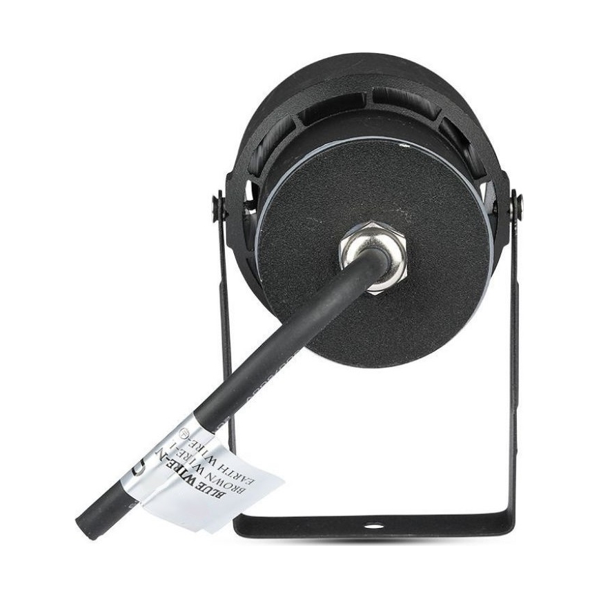Candeeiro exterior LED LED/12W/100-240V IP65 4000K preto