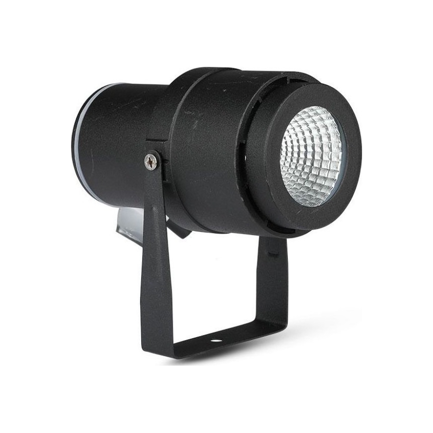 Candeeiro exterior LED LED/12W/100-240V IP65 preto - luz verde