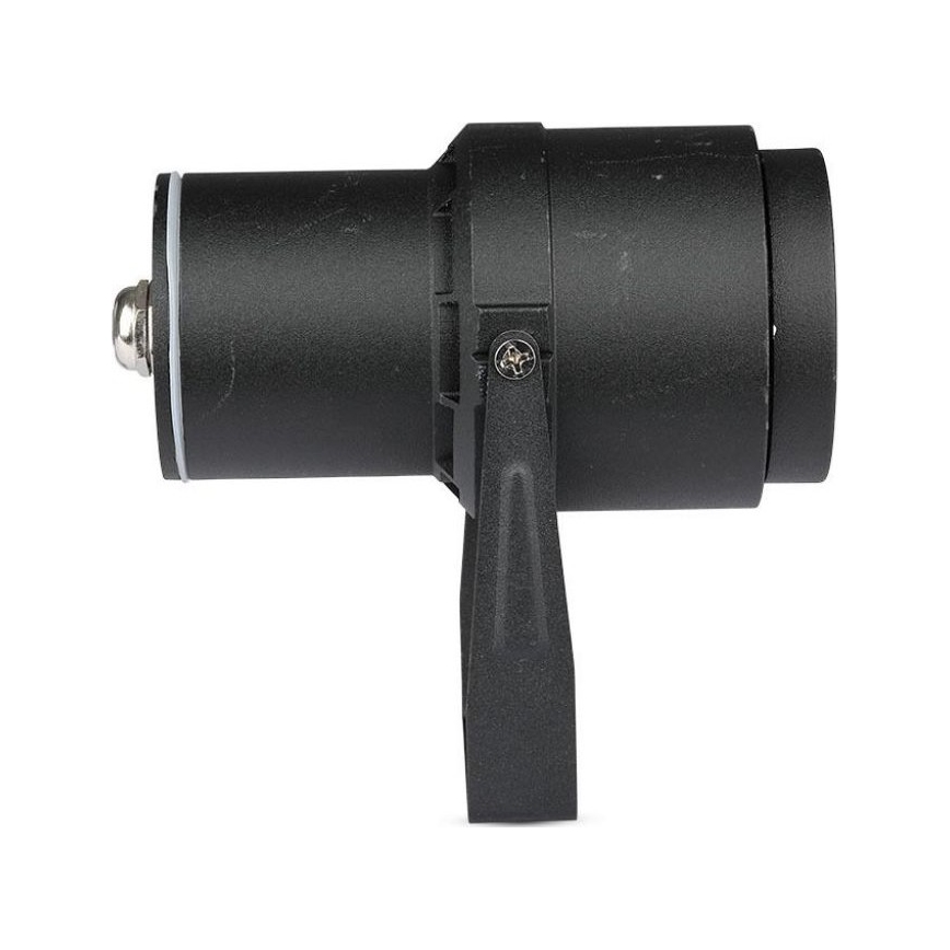 Candeeiro exterior LED LED/12W/100-240V IP65 preto - luz verde
