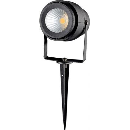 Candeeiro exterior LED LED/12W/100-240V IP65 preto - luz verde