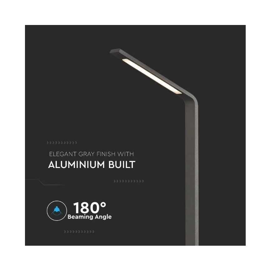 Candeeiro exterior LED LED/6W/230V IP65 antracite