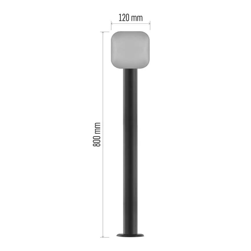 Candeeiro exterior LED NIKA LED/12,5W/230V IP44 80 cm