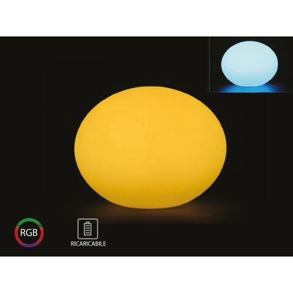 Candeeiro exterior LED RGB com regulação LED/1W/230V 20cm IP67 + CR