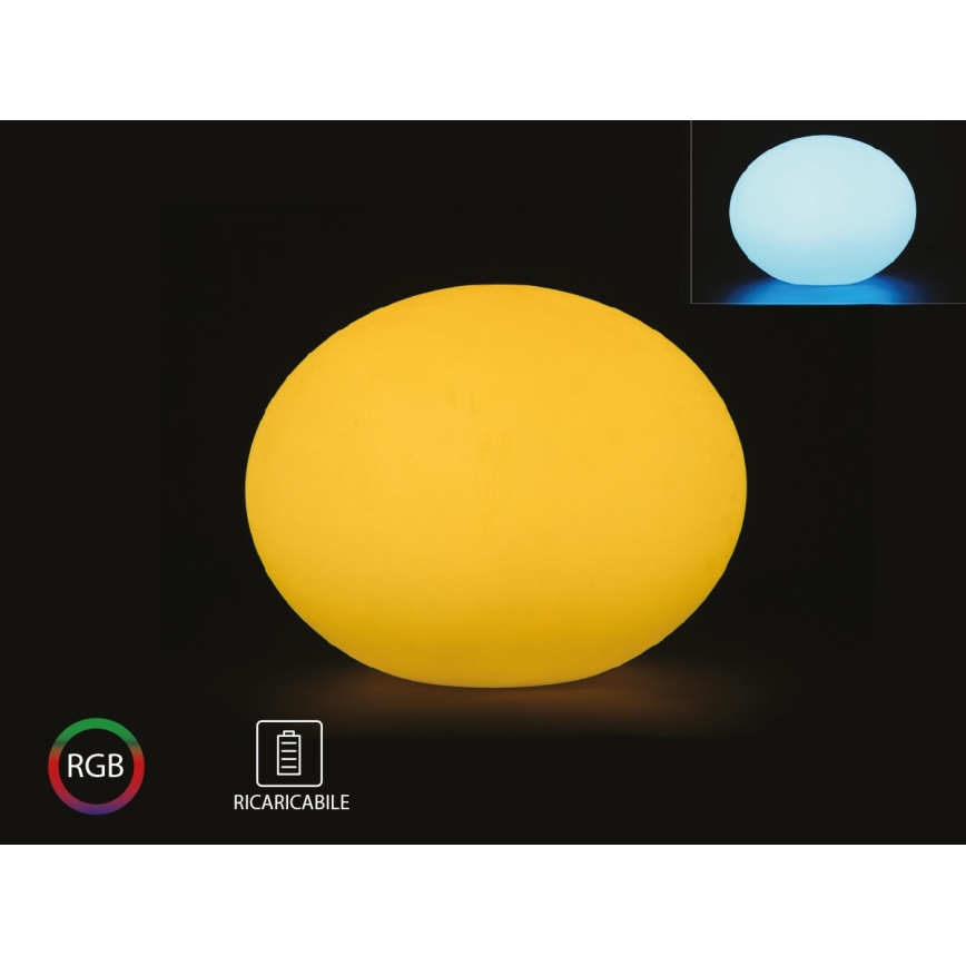 Candeeiro exterior LED RGB com regulação LED/1W/230V 20cm IP67 + CR