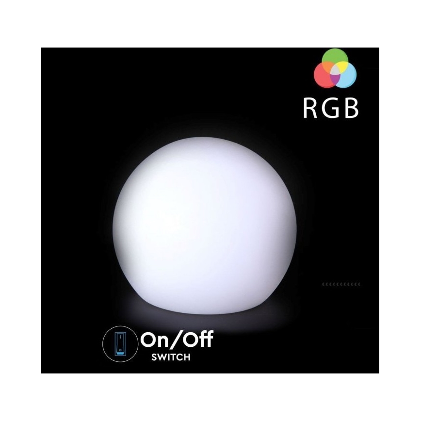 Candeeiro exterior LED RGB com regulação LED/1W/230V 30cm IP67