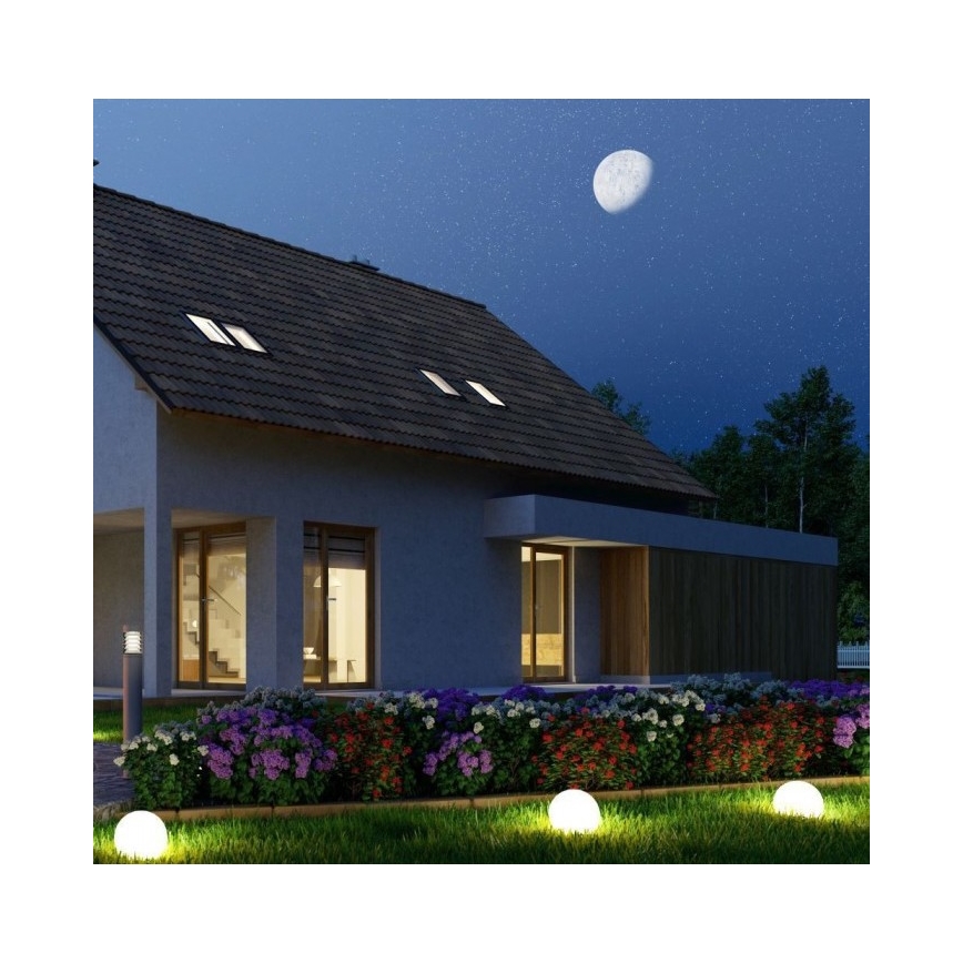 Candeeiro exterior LED RGB com regulação LED/1W/230V 30cm IP67