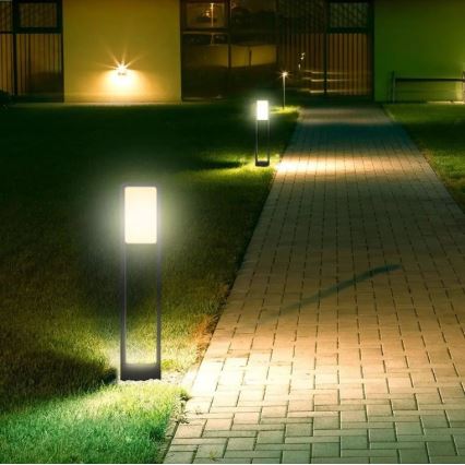 Candeeiro exterior LED SAMSUNG CHIP LED/10W/230V 3000K IP65 preto