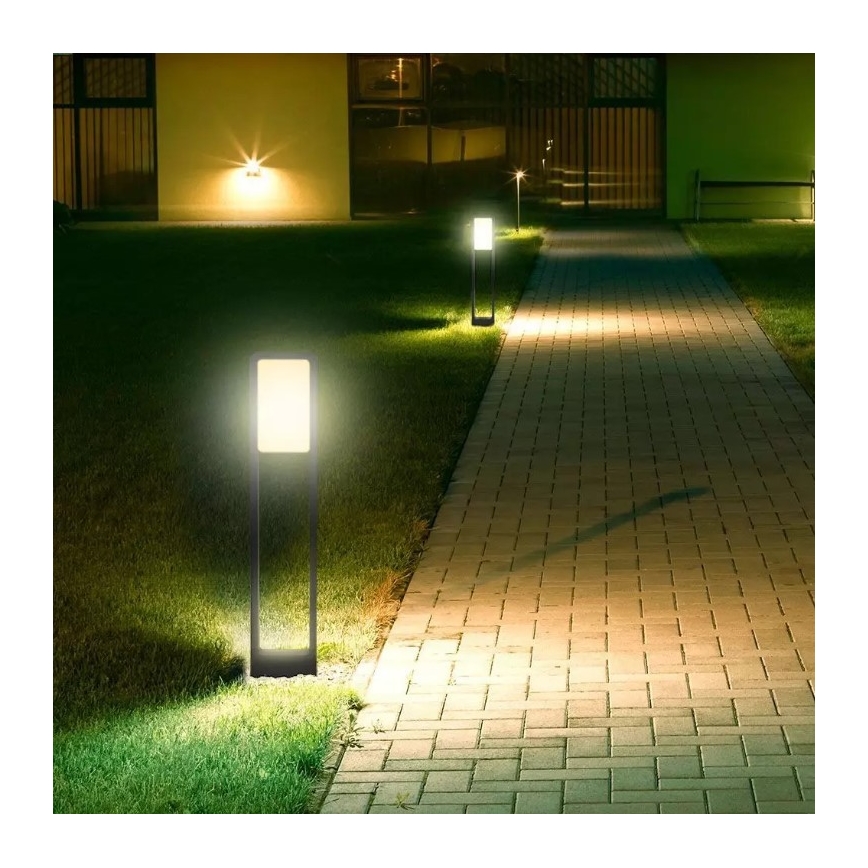 Candeeiro exterior LED SAMSUNG CHIP LED/10W/230V 3000K IP65 preto