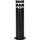 Candeeiro exterior RINO 1xE27/12W/230V IP54 44 cm preto