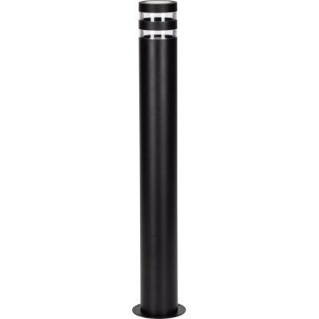 Candeeiro exterior RINO 1xE27/12W/230V IP54 74 cm preto