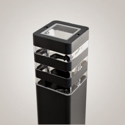 Candeeiro exterior SANTA 1xE27/60W/230V IP54 79,5 cm preto