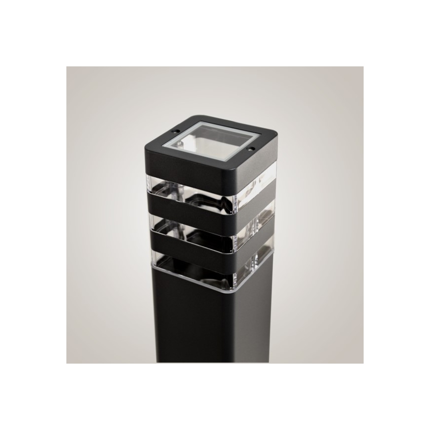 Candeeiro exterior SANTA 1xE27/60W/230V IP54 79,5 cm preto