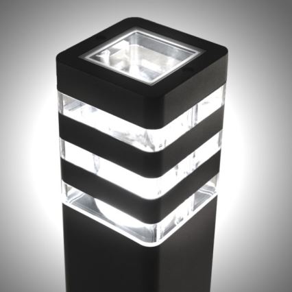 Candeeiro exterior SANTA 1xE27/60W/230V IP54 79,5 cm preto