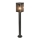 Candeeiro exterior solar LED com sensor LED/2,5W/3,7V 3000K IP54 preto