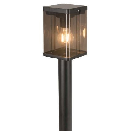 Candeeiro exterior solar LED com sensor LED/2,5W/3,7V 3000K IP54 preto